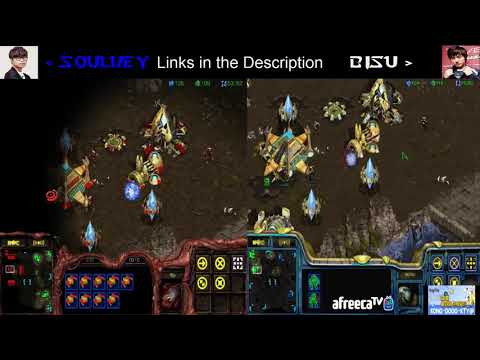 스타1 StarCraft Remastered 1:1 (DUEL FPVOD) Soulkey 김민철 (Z) vs Bisu 김택용 (P) Fighting Spirit 투혼