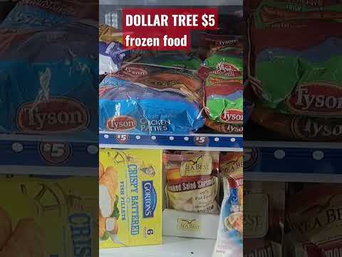 Dollar Tree $5 frozen foods•what would you  buy? #dollartree