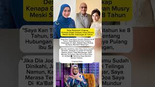 Download lagu Alasan Desy Ratnasari Tak Berjodoh Dengn irwan musry mp3 Download lagu Alasan Desy Ratnasari Tak Berjodoh Dengn irwan musry mp3