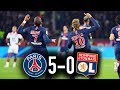 Paris 5-0 Lyon I Ligue 1 I Mbappé *étincelant* Place Le PSG Sur Orbite !