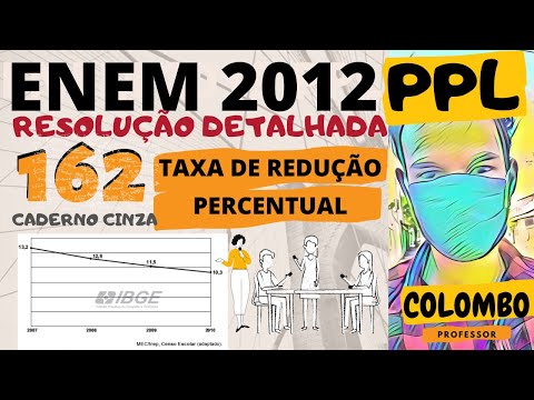 #️⃣138  Questão 162 do ENEM 2012. PPL. Caderno cinza. O abandono escolar no ensino médio é um dos...