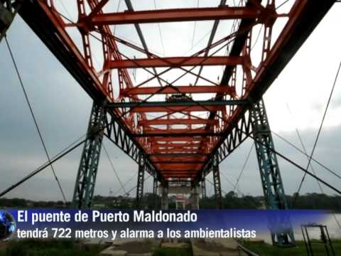 Perú cerca de completar puente para la ruta Interoceánica