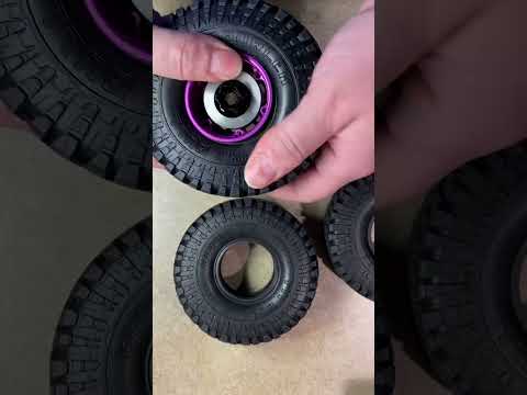 RC Beadlock Wheel and Tire Build