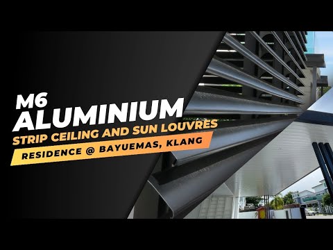 Residence @ Bayuemas, Klang (Aluminium Strip Ceiling & Sun Louvres)