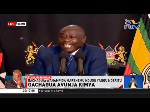 DP Gachagua responds on allegations of irregular procurement of mosquito nets at Sh3.7B