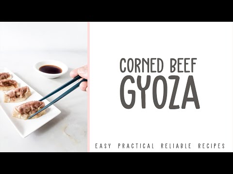 Corned Beef Gyoza | De Lata Recipe