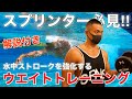 【筋トレ】【水泳】スイムを強化するためのウエイトトレーニング！解説付き