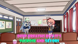 Cover art for Sucrose and Sayori! (deep breaths)