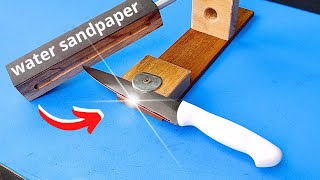 Afiador de Facas Caseiro - FICA COMO NAVALHA