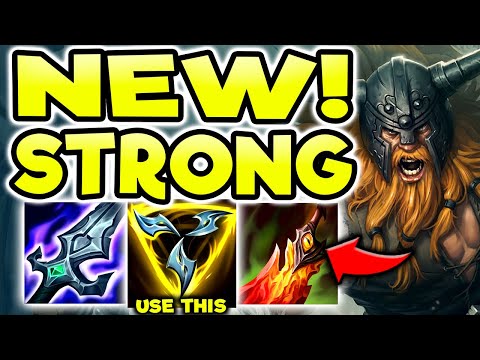 OLAF TOP IS LITERALLY UNSTOPPABLE IN TOPLANE (BUFFED) - S12 OLAF GAMEPLAY! (Season 12 Olaf Guide)