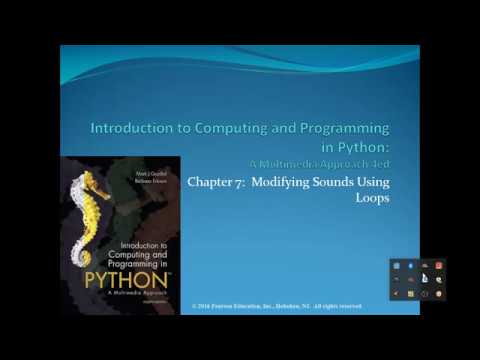 Introduction To Computing Programming In Python Chapter 7