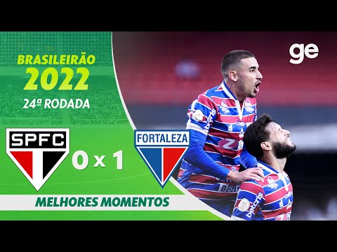 Gols e lances de São Paulo x Fortaleza