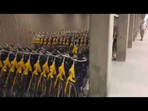 Waar vind ik een OV-fiets op Utrecht Centraal?