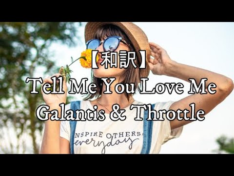 【和訳】Tell Me You Love Me - Galantis & Throttle