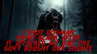 DOGMAN, I SHOT DOGMAN POINT-BLANK AFTER IT ATTACKED MY DAD, THE GOV&#39;T BOUGHT OUR SILENCE