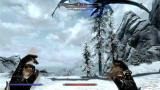 Как убить дракона Skyrim