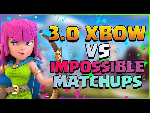 3.0 Xbow vs Impossible Matchups #2: Electro Giant Earthquake Cycle — Clash Royale
