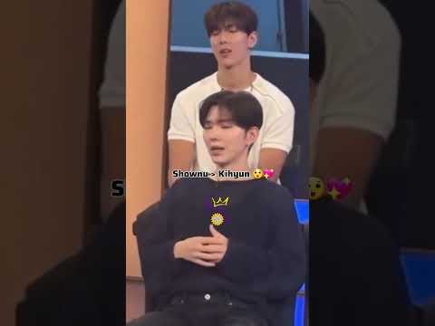 eyes speak louder 🥰 #showki #shownu #kihyun #monstax #bromance #kpopidol