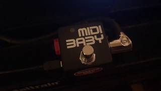 Video thumbnail for HX Stomp w/ Disaster Area MIDI Baby by Gear Confessions