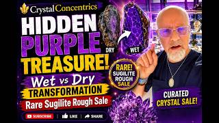 Sugilite Rough Selection | Curated Crystal Sale & Collector Specimens Rare 2026#crystalconcentrics
