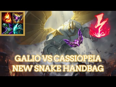 Galio vs Cassiopeia: Getting a new handbag of snakeskin!
