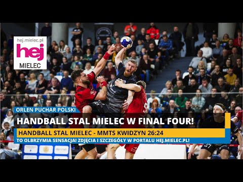 hej.mielec.pl TV: Handball Stal Mielec - MMTS Kwidzyn 26:24