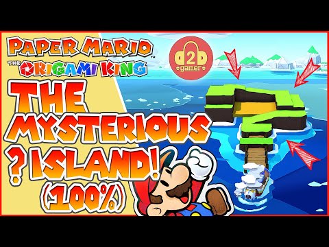 The Mysterious ? Island! (100% WALKTHROUGH) | Paper Mario: The Origami King
