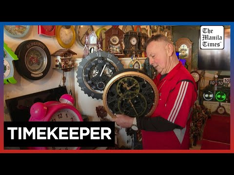 German collector turns back time as clocks go forward