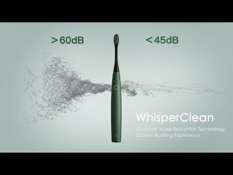 Elektrinis dantų šepetėlis Oclean Air 2, rožinis video