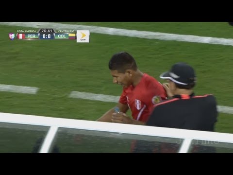 Edison Flores (Perú) vs Colombia (18/06/16) Copa America 2016 - HD 720p