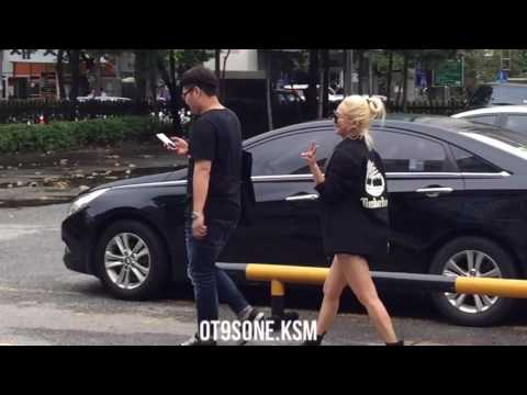 [HD Fancam] 160826 Music Bank SNSD GG HyoYeon 소녀시대 효연 뮤직뱅크 출근길 직캠