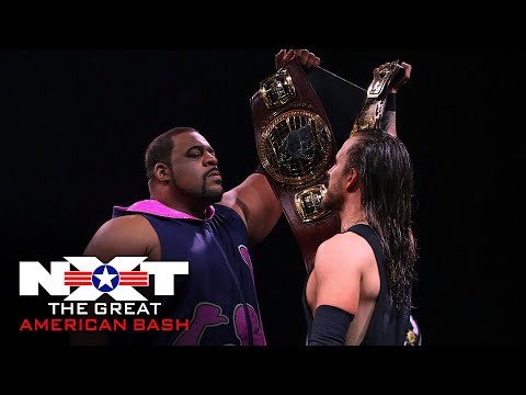 Adam Cole vs. Keith Lee – Winner Take All Championship Match: NXT Great American Bash, July 8, 2020