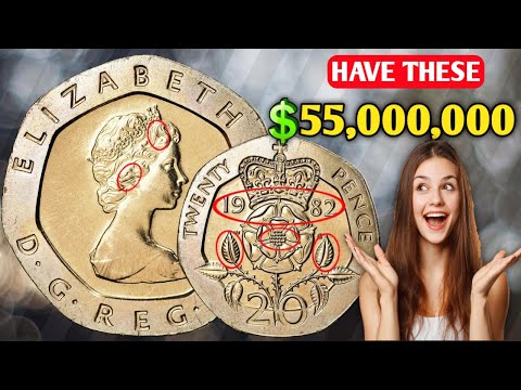 1982 Error 20p New Pence Coin Value | How Much is a 1982 Error 20 New Pence Worth Money?