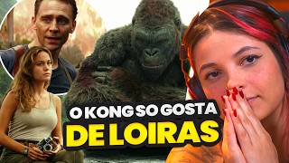 VIM ASSISTIR "KONG A ILHA DA CAVEIRA" E TERMINEI REVOLTADA KKKKK