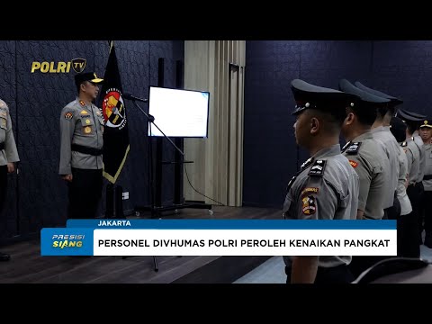 KADIV HUMAS POLRI PIMPIN UPACARA KENAIKAN PANGKAT &amp; APRESIASI KINERJA JAJARAN TAHUN 2025