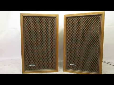 Sony SS-510 Speaker System 1972 - Mahogany Veneer image 21
