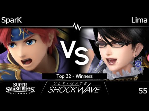 USW 55 - SparK (Roy) vs Lima (Bayonetta) Top 32 - Winners - SSBU