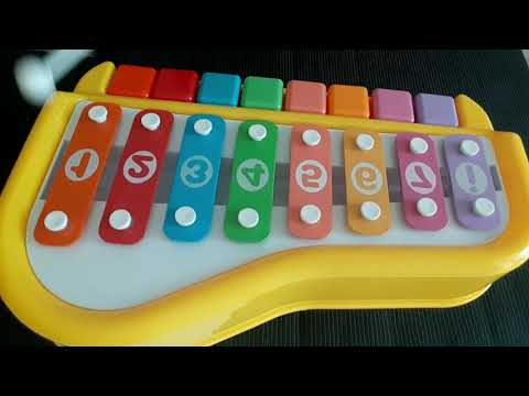 How to play happy birthday music on a xylophone | xylophone | happy birthday song on a xylophone
