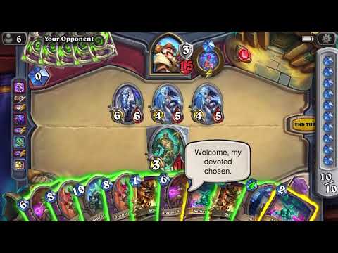 Malygos Warlock Combo (Hearthstone Clip)