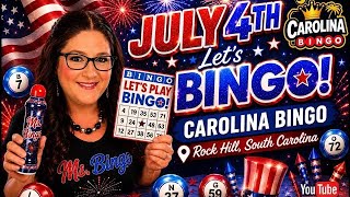 Pre-July 4th Bingo Party at Carolina Bingo