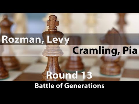 Rozman, Levy -- Cramling, Pia, Battle of Generations, Round 13, 0-1