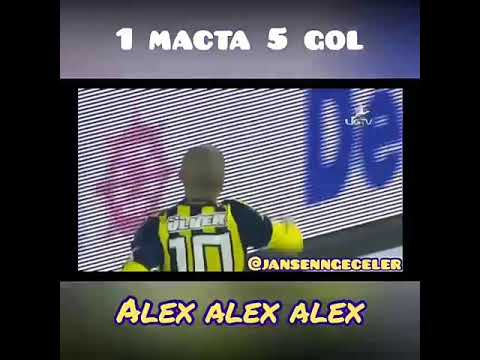 Alex De Souza bir maçta 5 gol