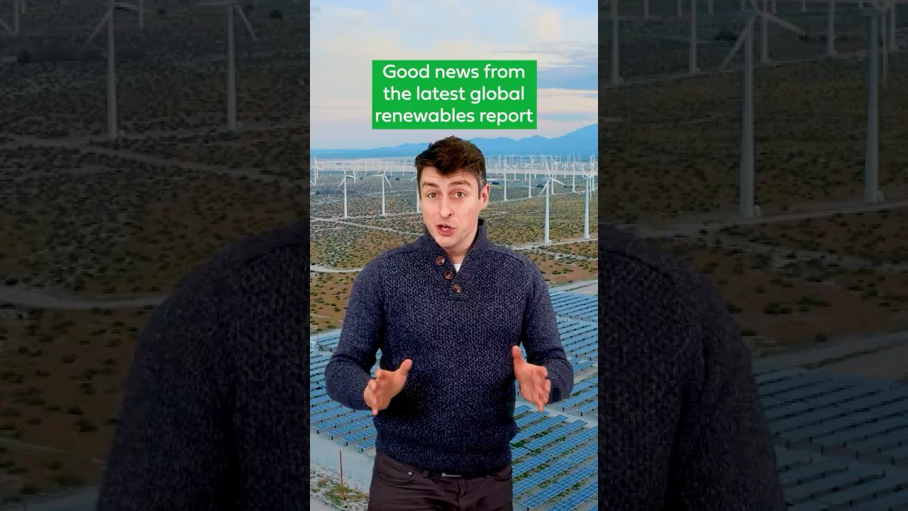 Good news from the latest renewables report
