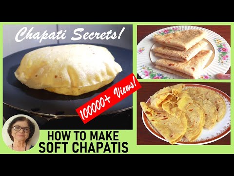 FULL TUTORIAL on How to Make SOFT Chapatis / Layered Chapati Recipe / मऊ घडीची पोळी, सविस्तर व्हिडिओ