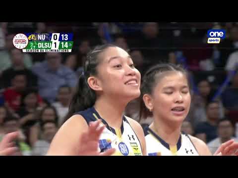 Panique BARKS FOR MORE in NU vs DLSU match ???? | UAAP SEASON 86 WOMEN'S VOLLEYBALL