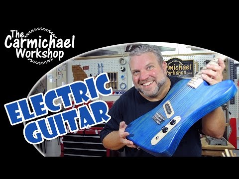 Making an Electric Guitar with the Inventables X-Carve CNC Machine