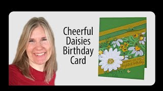Cheerful Daisies Birthday Card