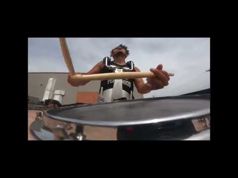 Gold Indoor Percussion 2023 Snare Cam (Xavier Mejia)