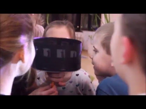 Felhőtáncoló Kreatív Műhely foglalkozás - zoetrope készítése