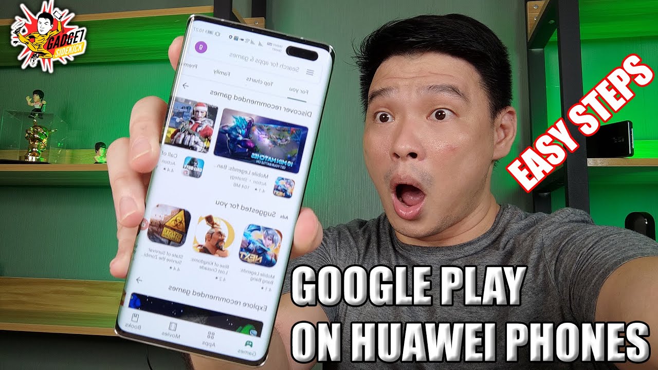 SUPER EASY STEPS to INSTALL GOOGLE PLAY SERVICES ON YOUR HUAWEI and HONOR PHONES for 2021!